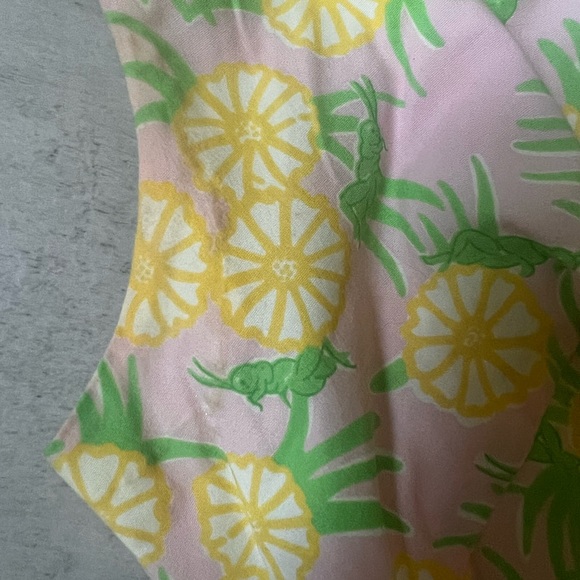 Vintage Lilly Pulitzer Grasshopper Dress - Picture 5 of 7